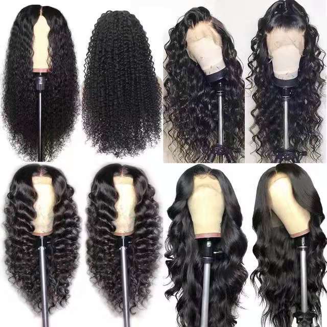 Front Lace Chemical Fiber Long Curly Hair European And American Wig Headgear - Cosplay Craze