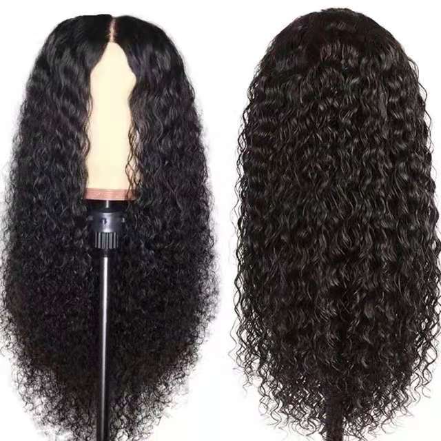 Front Lace Chemical Fiber Long Curly Hair European And American Wig Headgear - Cosplay Craze
