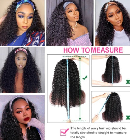 Hair Band Wig Ladies Chemical Fiber Wig - Cosplay Craze