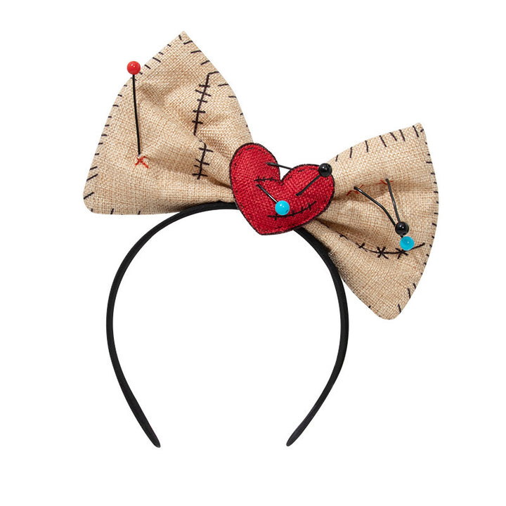 Halloween Doll Necklace Headband Dress Up Accessories Props Cosplay - Cosplay Craze