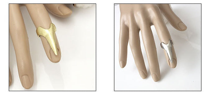 12pcs Set Retro Punk Gothic Nail Finger Claw Spike Alloy Knuckle Rings Set Party Cosplay Decoration Accessories - Cosplay Craze