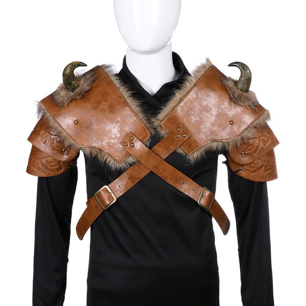 Halloween Cosplay Costume Men's Medieval Viking Armor Shoulder - Cosplay Craze