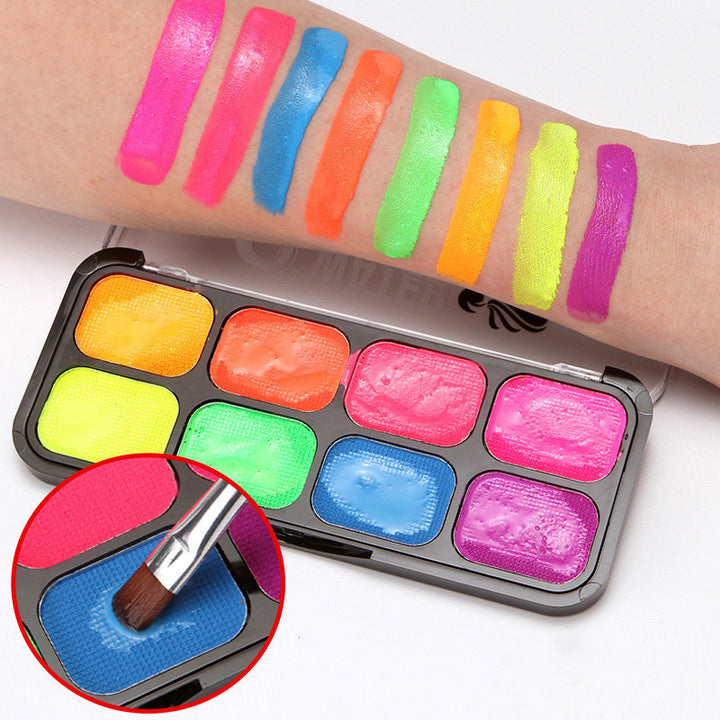 Multicolor Face Body Paints Flash Tattoo Kids Party Makeup Dress Beauty - Cosplay Craze