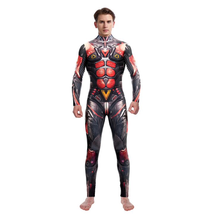 Halloween New Tights 3D Digital Printing Cosplay One-piece Play Costume - Cosplay Craze