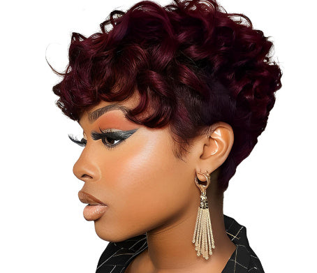 Wig Short Curly Layered Shorts Wig - Cosplay Craze