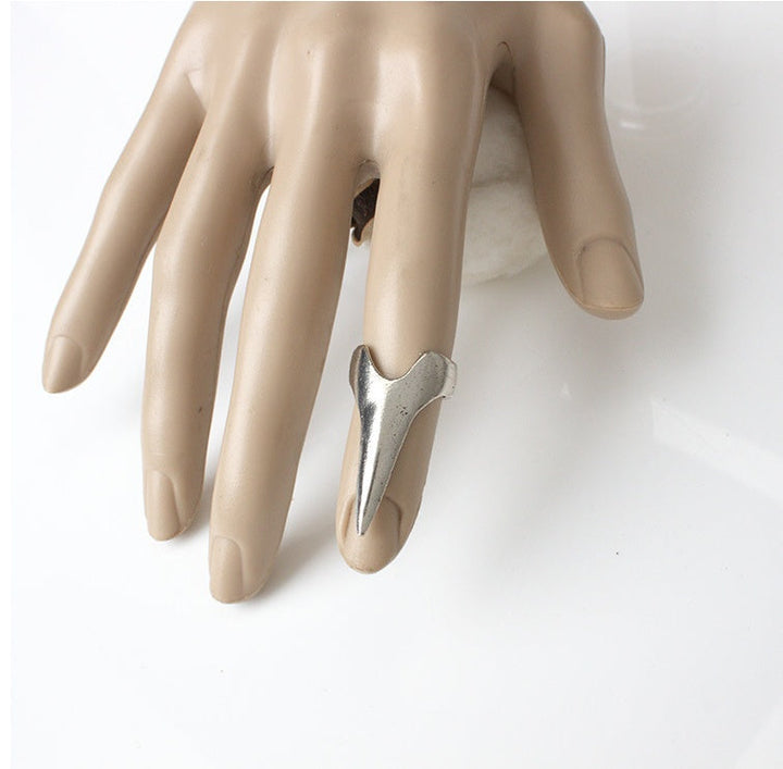 12pcs Set Retro Punk Gothic Nail Finger Claw Spike Alloy Knuckle Rings Set Party Cosplay Decoration Accessories - Cosplay Craze