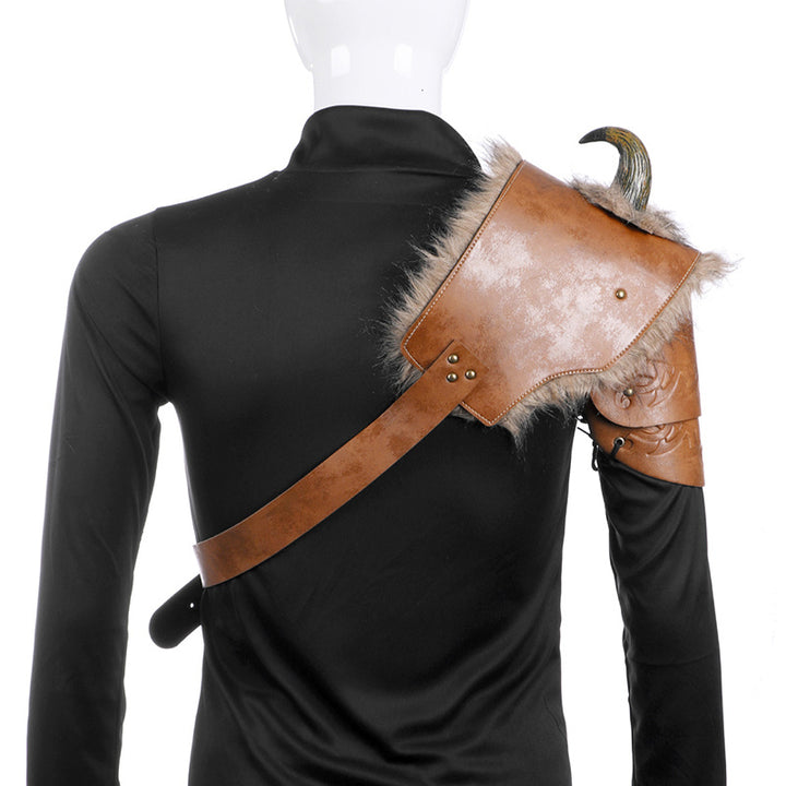 Halloween Cosplay Costume Men's Medieval Viking Armor Shoulder - Cosplay Craze