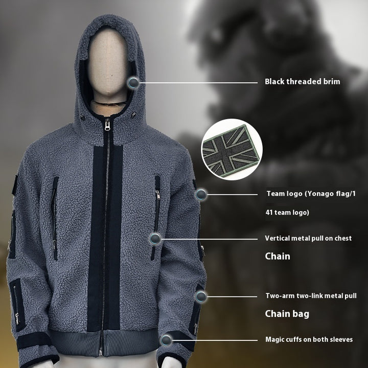 Halloween Cosplay Skull Ghost Jacket - Cosplay Craze