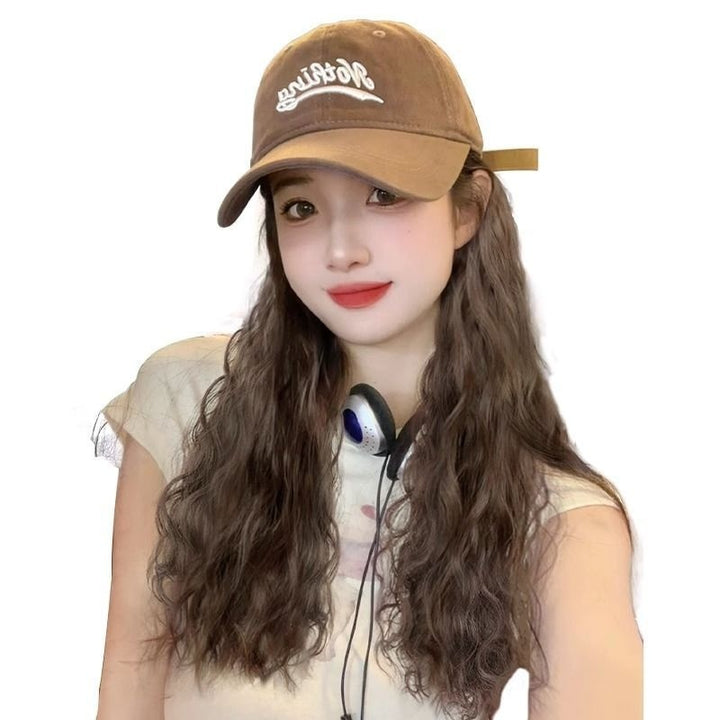 Hat Wig Integrated Fashion Large Wig Full-head Wig - Cosplay Craze