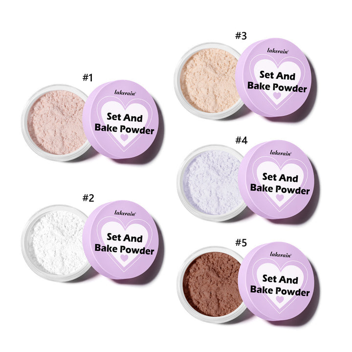 Long-lasting Concealer Waterproof And Sweatproof Smear-proof Makeup Baking Finishing Powder Face Powder - Cosplay Craze