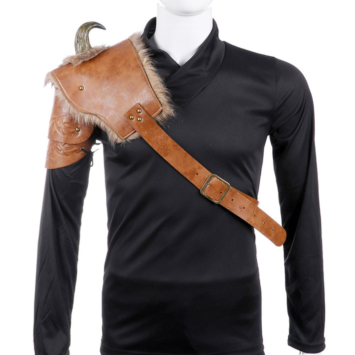 Halloween Cosplay Costume Men's Medieval Viking Armor Shoulder - Cosplay Craze