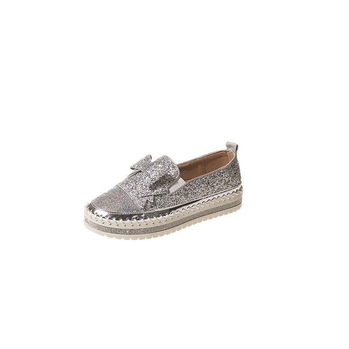 Women's Casual Bow Accessories Simple Sneaker - Cosplay Craze