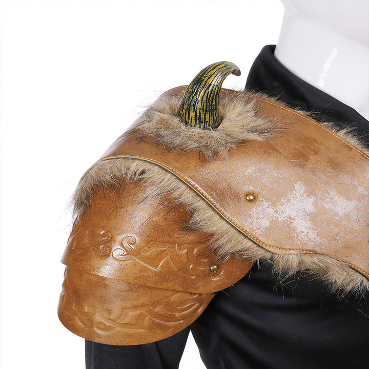 Halloween Cosplay Costume Men's Medieval Viking Armor Shoulder - Cosplay Craze
