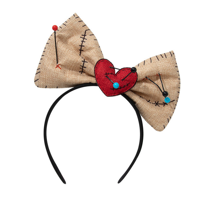 Halloween Doll Necklace Headband Dress Up Accessories Props Cosplay - Cosplay Craze