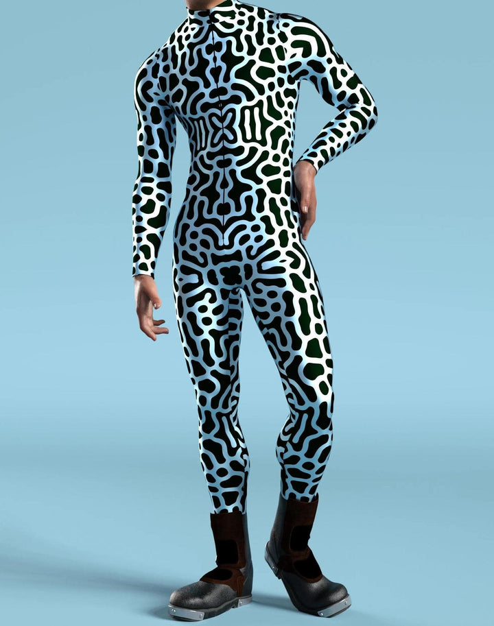 Tights 3D Digital Printing Cosplay One-piece Play Costume - Cosplay Craze