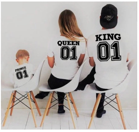 Popular Fashion Parent Child Outfits With Four Short Sleeves - Cosplay Craze