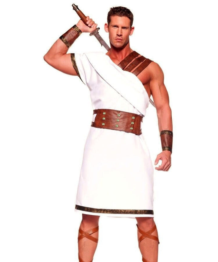 Halloween Cosplay Ancient Greek King Gladiator Costume Couple Outfit Stage Costume - Cosplay Craze