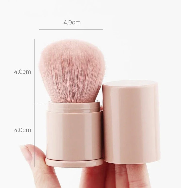 Quality Portable Convenient Retractable Makeup Brush Makeup Tools Accessories For Foundation Powder Eyeshadow Large Loose Powder Blush - Cosplay Craze