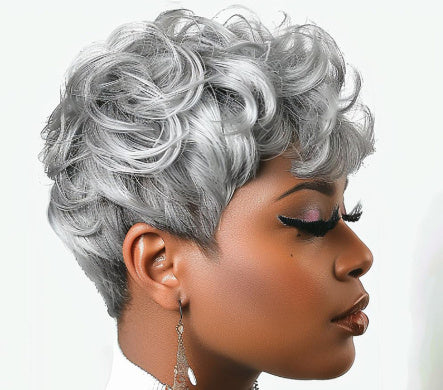 Wig Short Curly Layered Shorts Wig - Cosplay Craze