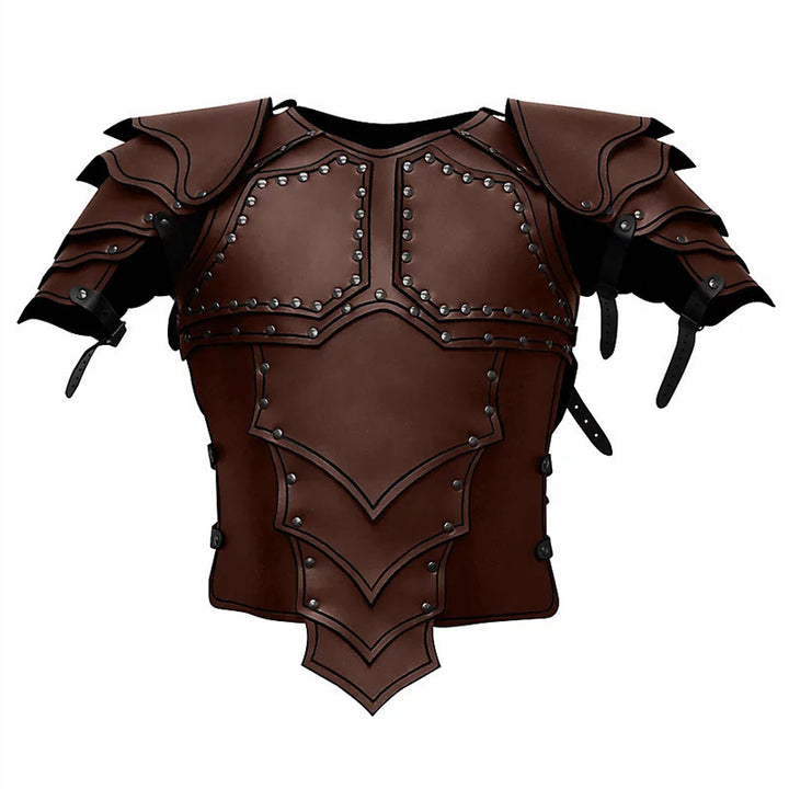 Anime Real-life Costume Samurai Armor COSPLAY Synthetic Leather Men's Clothing - Cosplay Craze