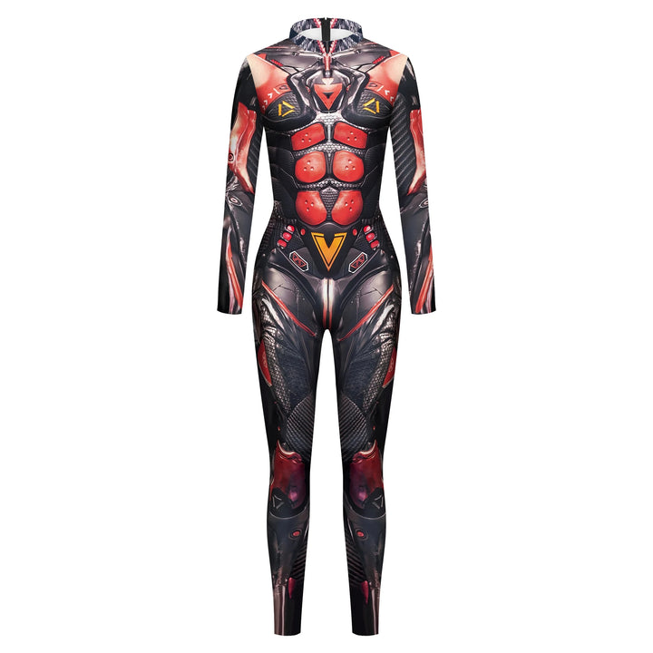 Halloween New Tights 3D Digital Printing Cosplay One-piece Play Costume - Cosplay Craze